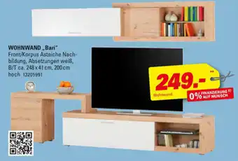 Höffner Wohnwand Bari Angebot