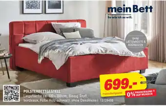 Höffner Polsterbettgestell Angebot