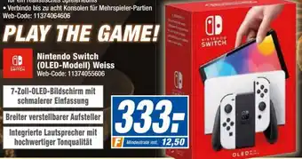 expert Octomedia Nintendo Switch (OLED Modell) Weiss Angebot