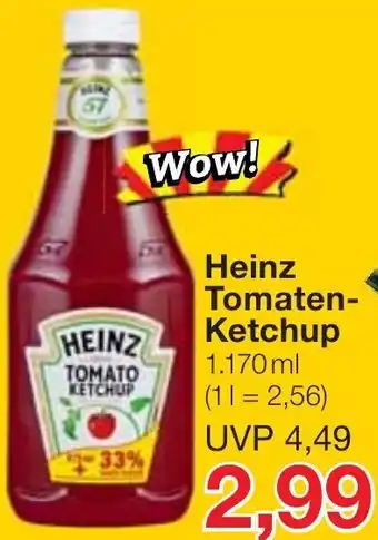 Jawoll Heinz Tomaten Ketchup 1170 ml Angebot