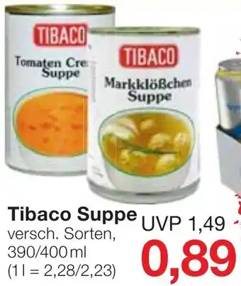 Jawoll Tibaco Suppe 390/400 ml Angebot