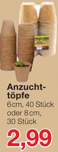 Jawoll Anzuchttöpfe Angebot