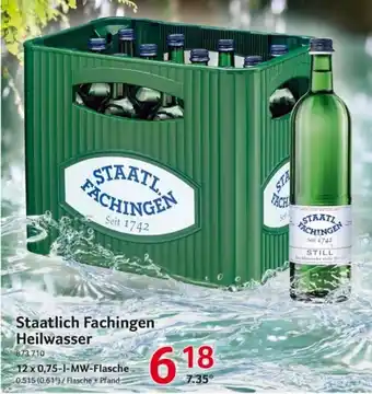 Selgros Staatl.Fachingen Still, Medium 12*750ml Angebot