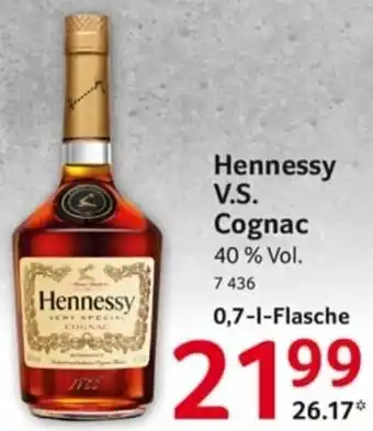 Selgros Hennessy Cognac VS 700ml Angebot