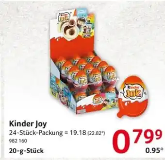 Selgros Ferrero Kinder Joy 20g Angebot