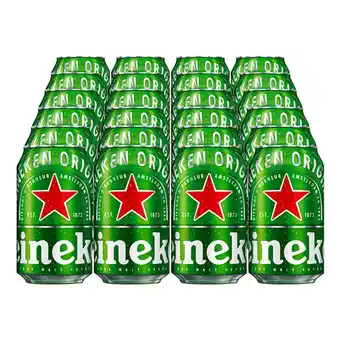 Netto Marken-Discount Heineken 5,0 % vol 0,33 liter dose, 24er pack Angebot