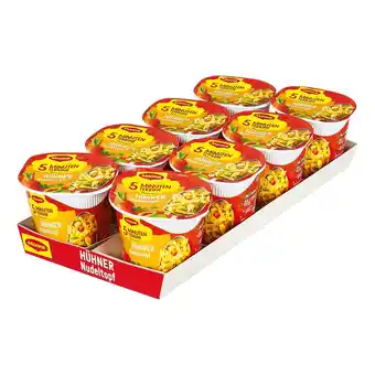 Netto Marken-Discount Maggi 5 minuten terrine hühner-nudeltopf 41 g, 8er pack Angebot