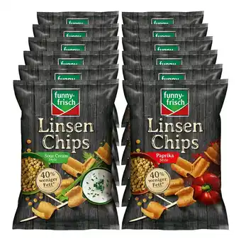 Netto Marken-Discount Funny frisch linsenchips 90 g, verschiedene sorten, 12er pack Angebot