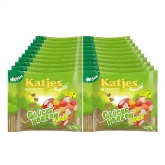 Netto Marken-Discount Katjes fruchtgummi glücksherzen sauer 275 g, 20er pack Angebot