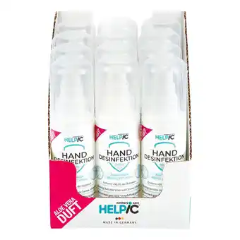 Netto Marken-Discount Helpic hand desinfektionsspray 100 ml, 12er pack Angebot