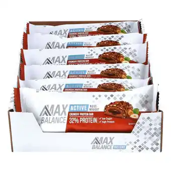 Netto Marken-Discount Maxbalance 32% active proteinriegel nuss-nougat 45 g, 12er pack Angebot