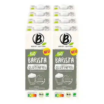 Netto Marken-Discount Berief bio barista erbse glutenfrei 1 liter, 8er pack Angebot