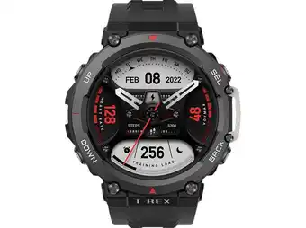 Saturn Amazfit t-rex 2 smartwatch kunststoff silikon, 140-205 mm, ember black Angebot