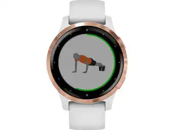Saturn Garmin vivoactive 4s smartwatch polymer silikon, 110-175 mm, weiß/rosegold Angebot