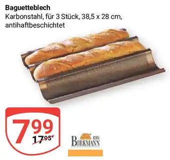 Globus Birkmann Baguetteblech Angebot