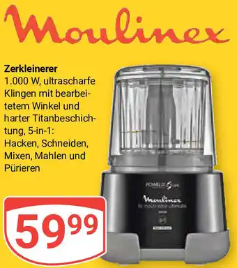 Globus Moulinex Zerkleinerer 1.000 W Angebot