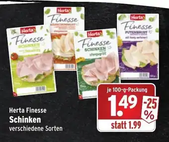 Wasgau Herta Farmer Schinken 100g Angebot