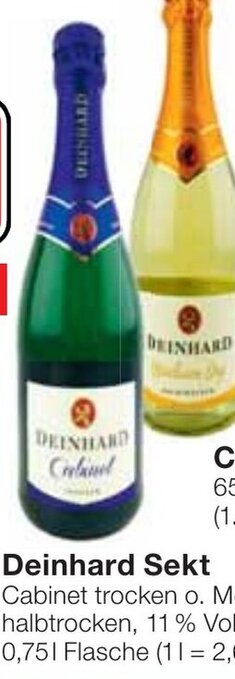 Jawoll Deinhard Sekt 0,75L Angebot