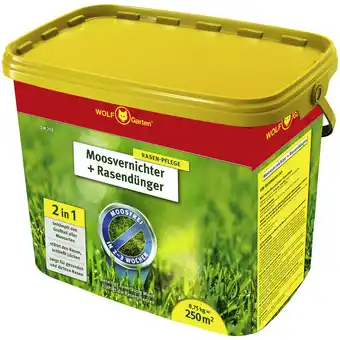 Hagebau Rasendünger & moosvernichter sw 250, 8,75 kg, für 250 m², schützt vor moos Angebot