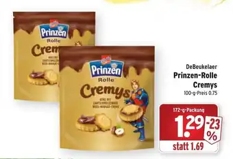 Wasgau DeBeukelaer Prinzen Rolle Cremys 172g Angebot