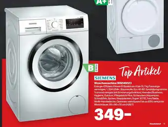 Handelshof Siemens Waschemaschine WM14N123 Angebot
