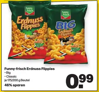 Handelshof Funny frisch Erdnuss Flippies Big/Classic 175/200 g Beutel Angebot