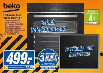 expert Techno Land Beko einbauherdset bbus 13320 xe Angebot