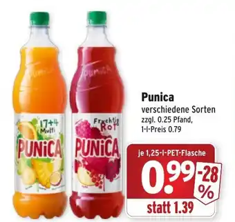 Wasgau Punica 1,25L Angebot