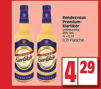 Edeka Rendezvous premium-eierlikör Angebot