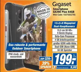 expert Octomedia Gigaset smartphone gx290 plus 64gb Angebot