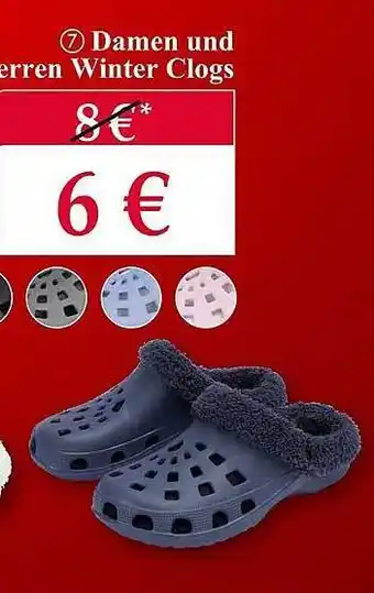 Woolworth Damen und herren winter clogs Angebot