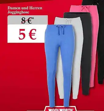 Woolworth Damen und herren jogginghose Angebot