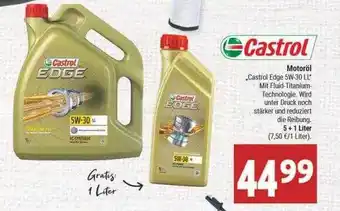 Marktkauf Castrol motoröl „castrol edge 5w-30 ll“ Angebot