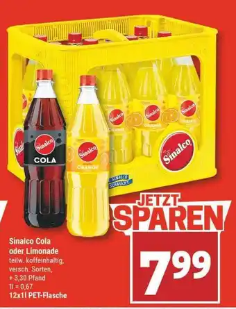 Marktkauf Sinalco cola oder limonade Angebot