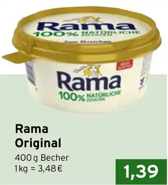 CAP Markt Rama Original 400 g Becher Angebot