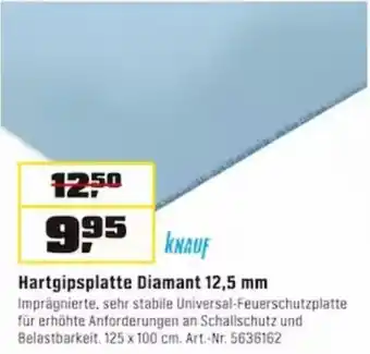 OBI Knauf Hartgipsplatte Diamant 12,5 mm Angebot