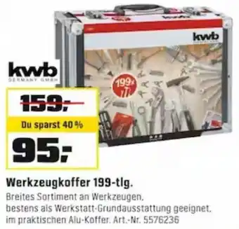 OBI kwb Werkzeugkoffer 199-tlg. Angebot