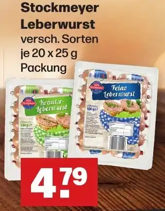 Handelshof Stockmeyer Leberwurst 20x25 g Packung Angebot