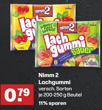 Handelshof Nimm 2 Lachgummi 200-250 g Beutel Angebot