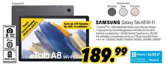 MEDIMAX Samsung Galaxy Tab A8 WiFi Angebot