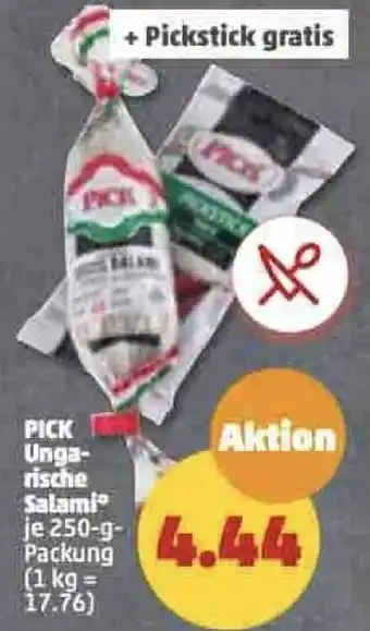 PENNY Pick Ungarische Salami 250 g Packung Angebot