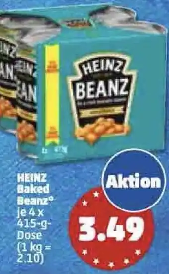 PENNY Heinz Baked Beanz 4 x 415 g Dose Angebot