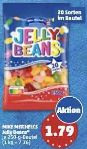 PENNY Mike Mitchell's Jelly Beans 250 g Beutel Angebot