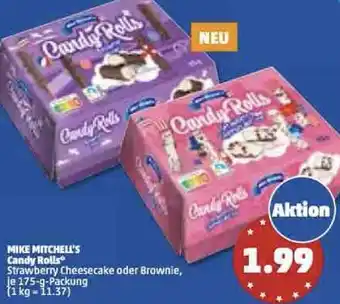 PENNY Mike Mitchell's Candy Rolls 175 g Packung Angebot