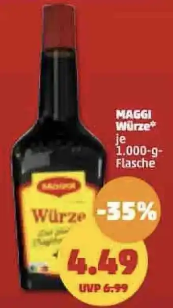 PENNY Maggi Würze 1000 g Flasche Angebot