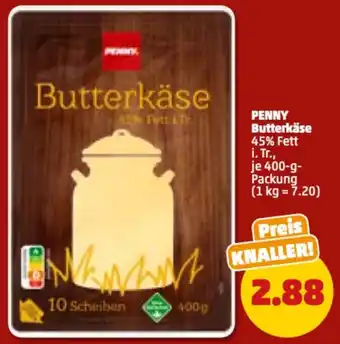 PENNY Penny Butterkäse 400 g Packung Angebot