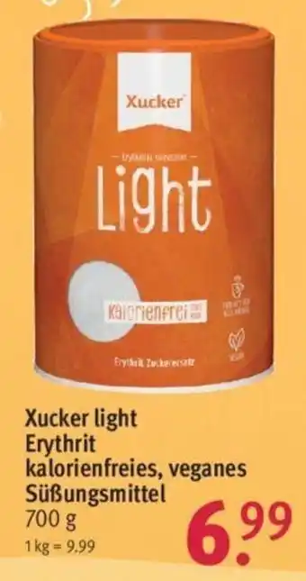 Rossmann Xucker light Erythrit kalorienfreies,veganes Süẞungsmittel 700 g Angebot