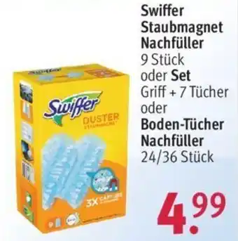 Rossmann Swiffer Staubmagnet Nachfüller 9 stück Angebot