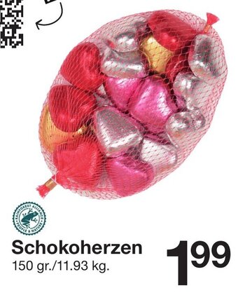 Zeeman Schokoherzen Angebot