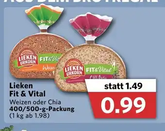 Combi Lieken Fit & Vital 400/500g Angebot